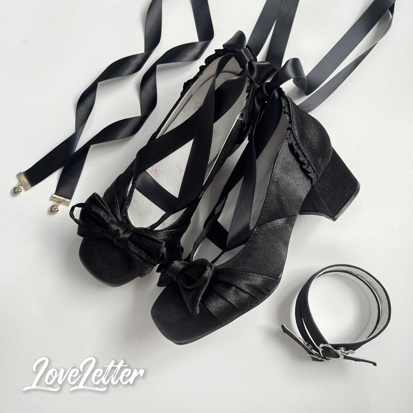 Ballet Low Heel Satin Shoes