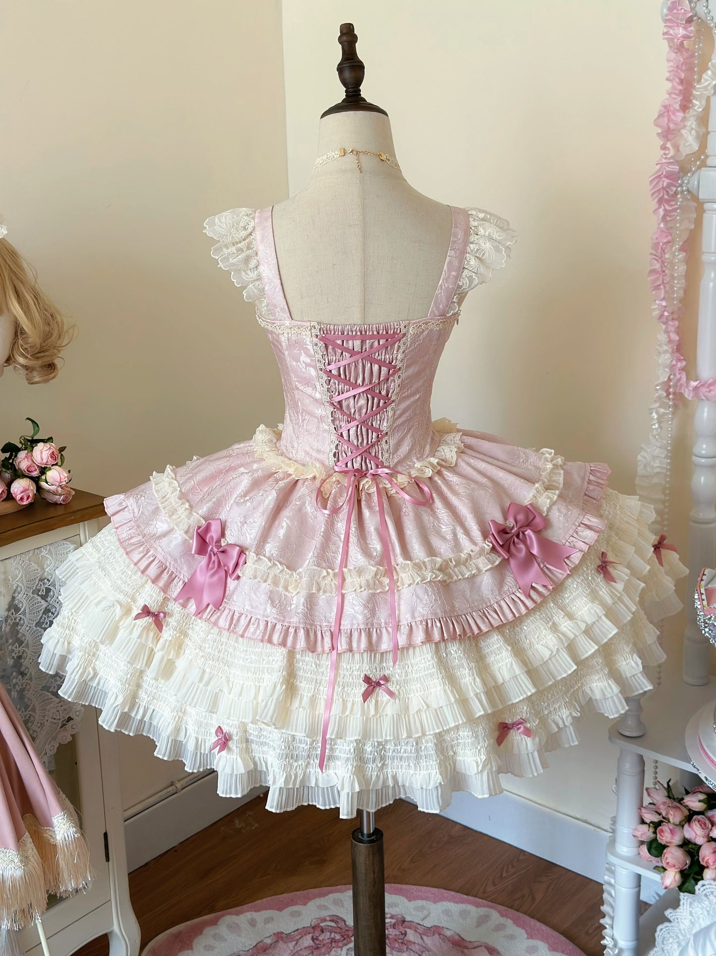 Rose Ballet Lolita Dress(PRE-SALE)