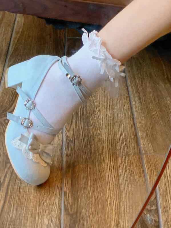 Cute Doll Mid-heeled Shoes