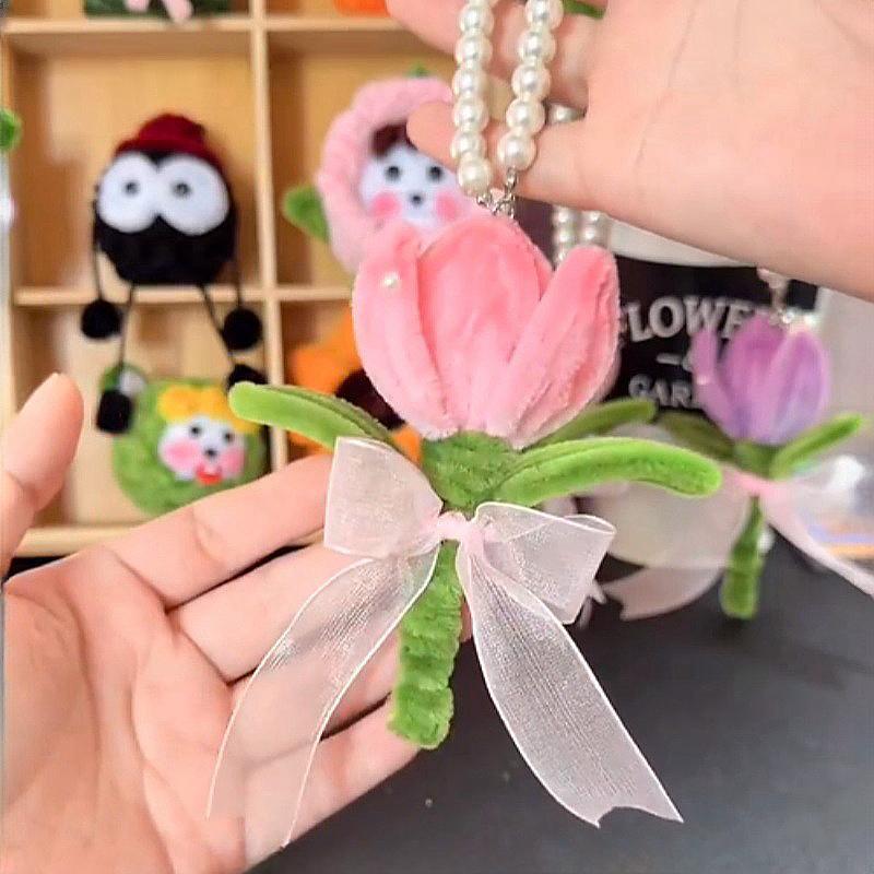 handmade Twist stick car pendant
