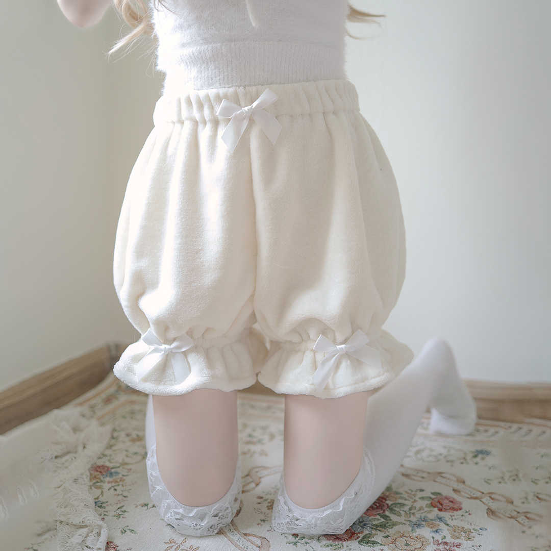 Rabbit Bow Pumpkin Pants