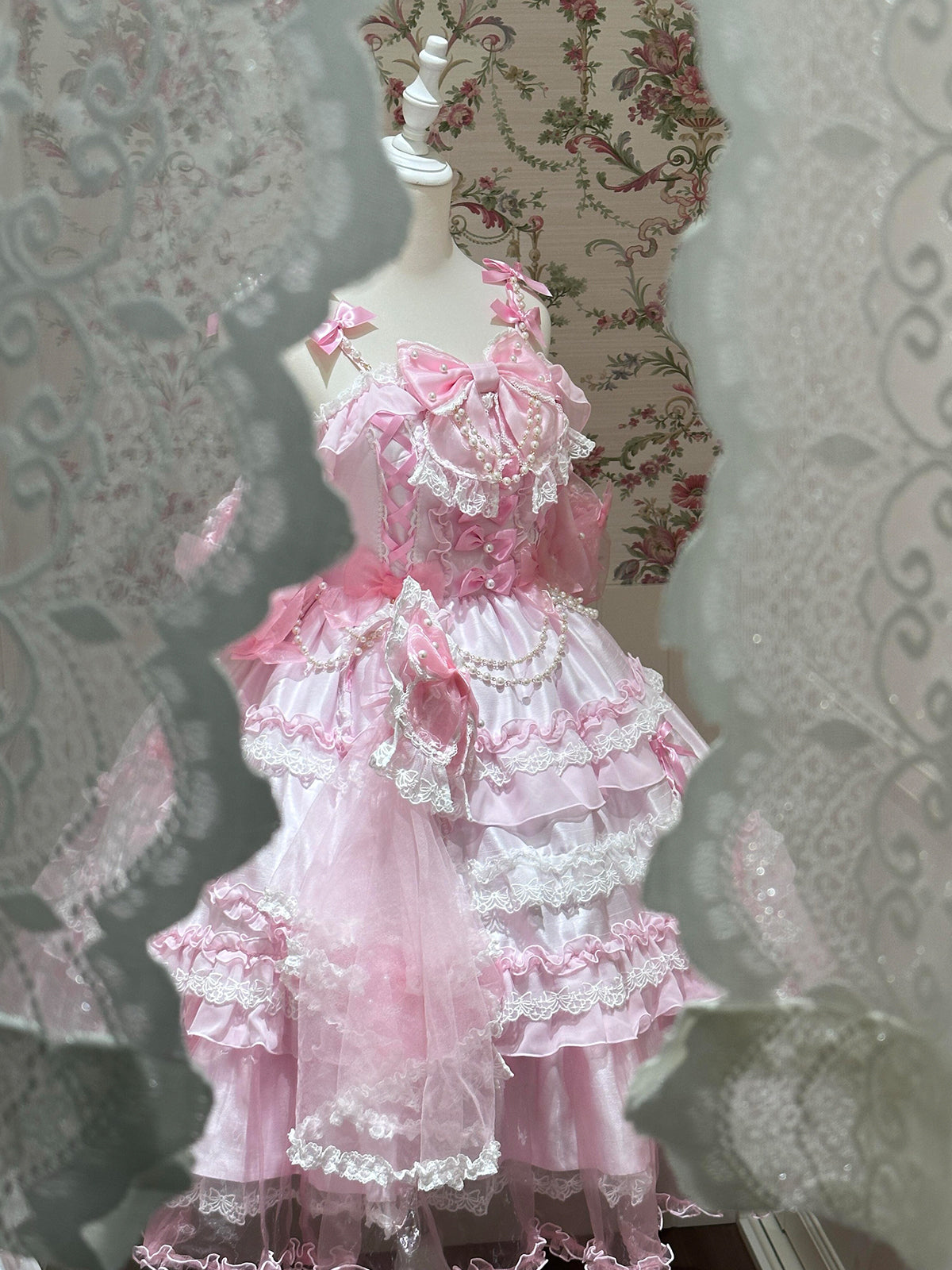 Pink sweet Lolita dress
