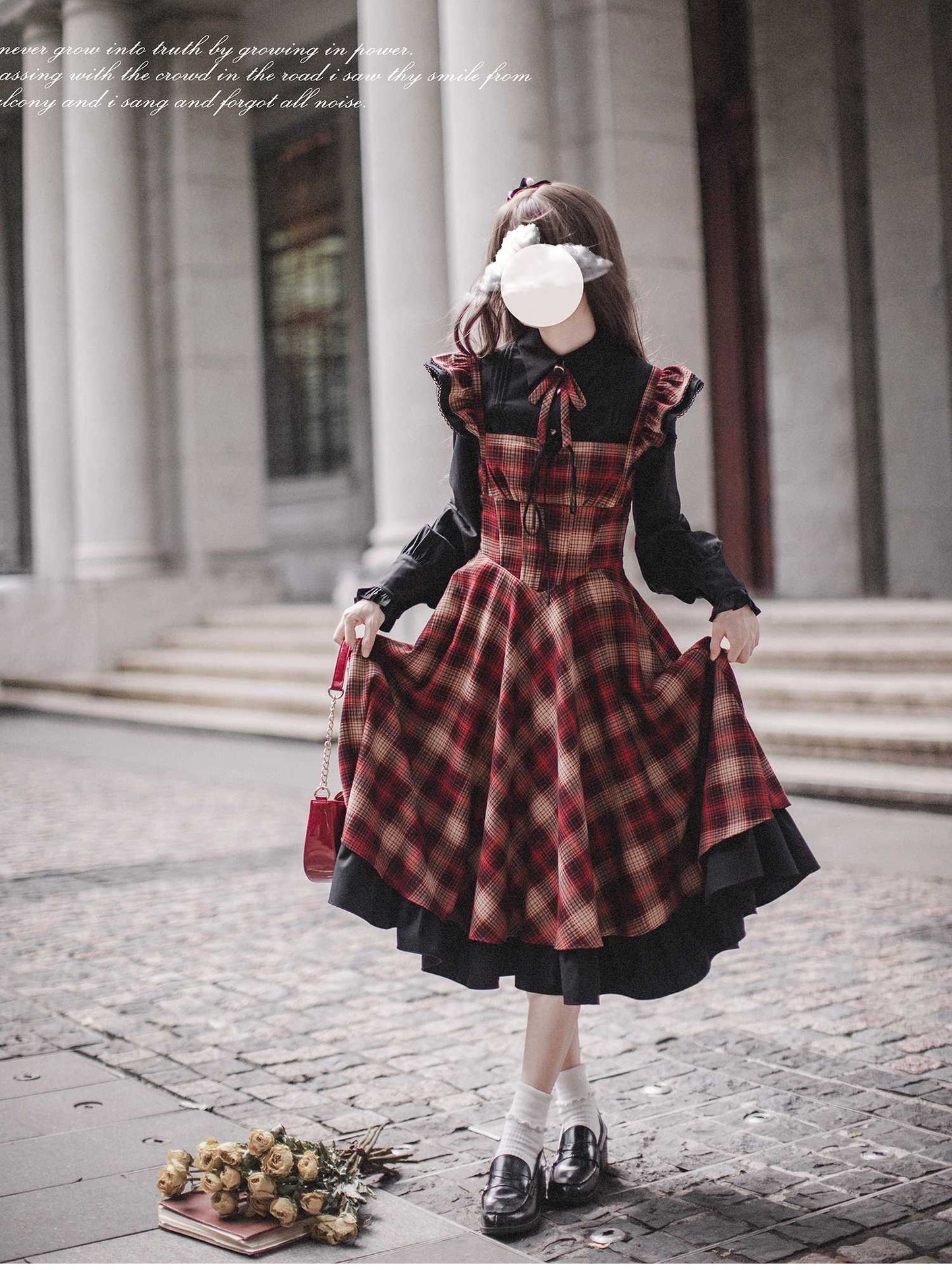 Madeline Retro Plaid Lolita Dress