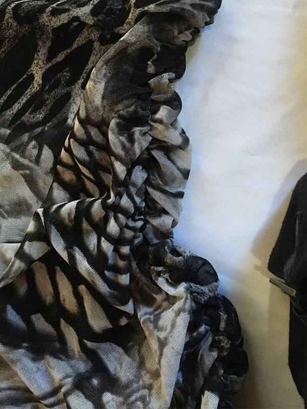 Leopard Print Tube Top Dress