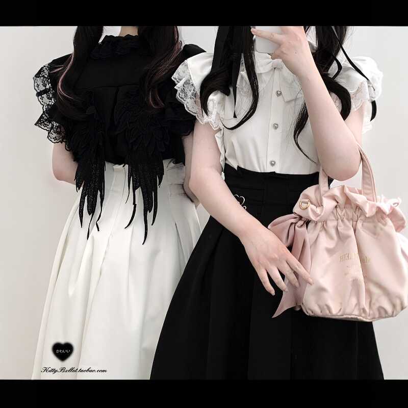 Angel Wings Lace Shirt