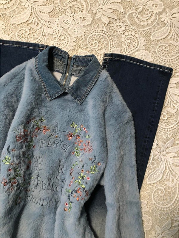 Korean vintage pullover