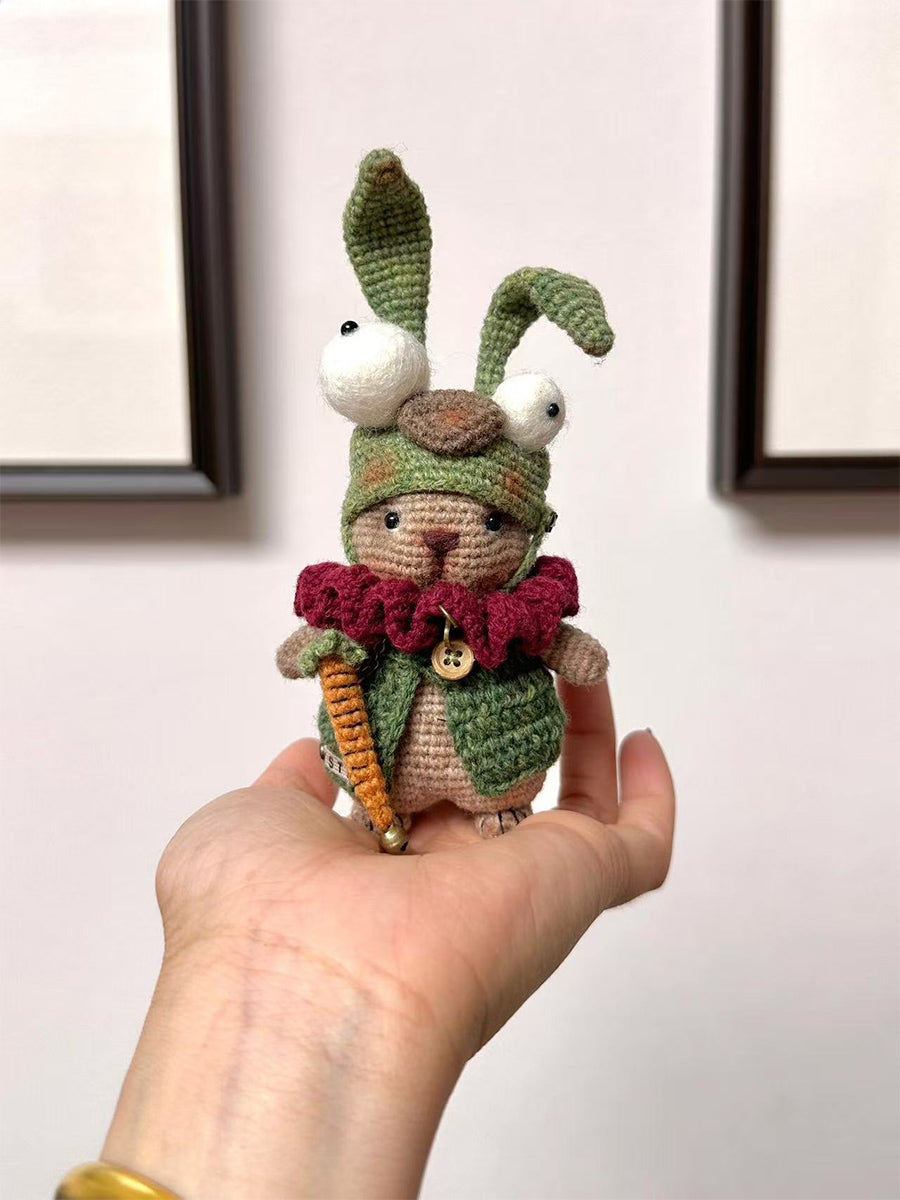 diy crochet material retro Rabbit Doll