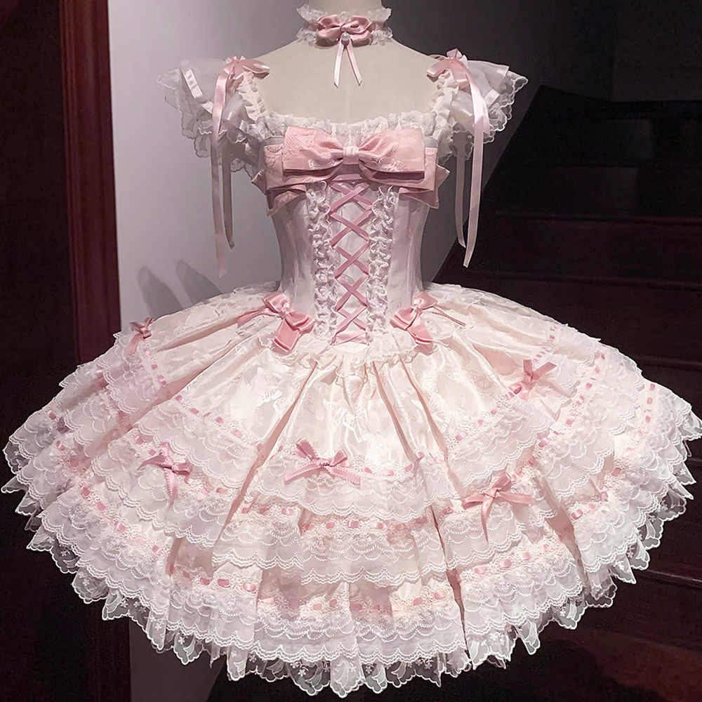 Dream Bow Lolita Corset Dress