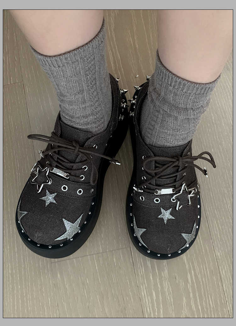 Y2K Goth Punk Shoes