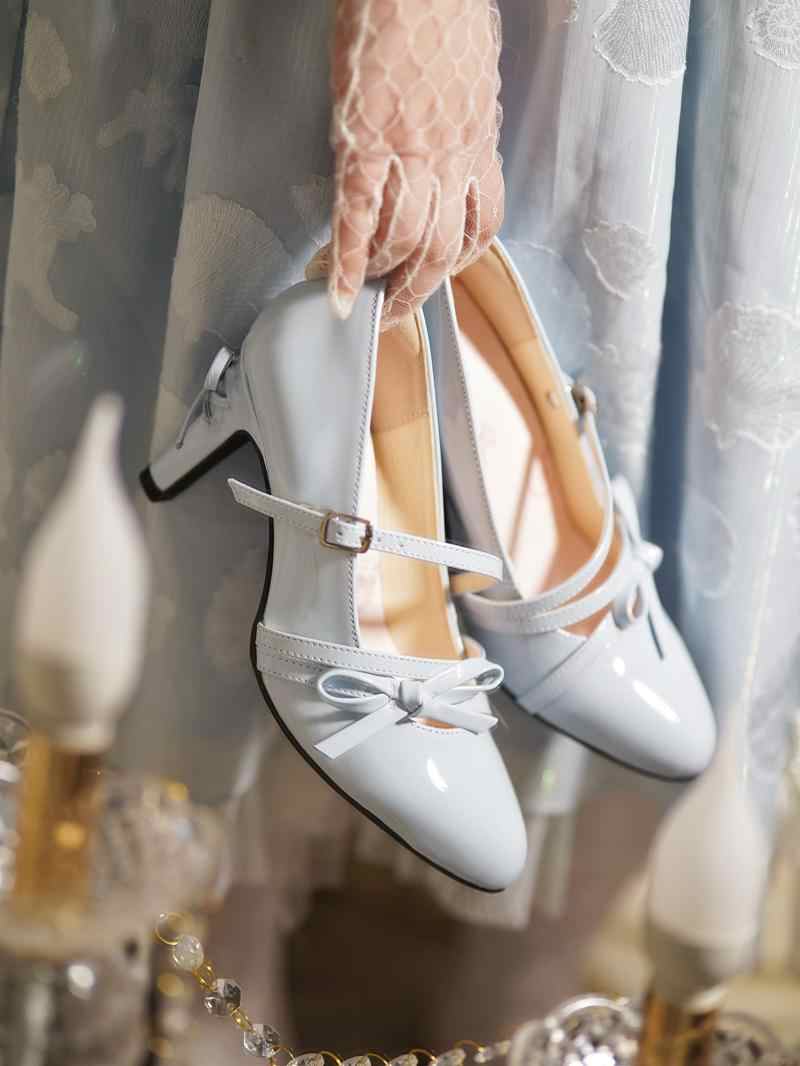 Bow Tie Lolita High Heels