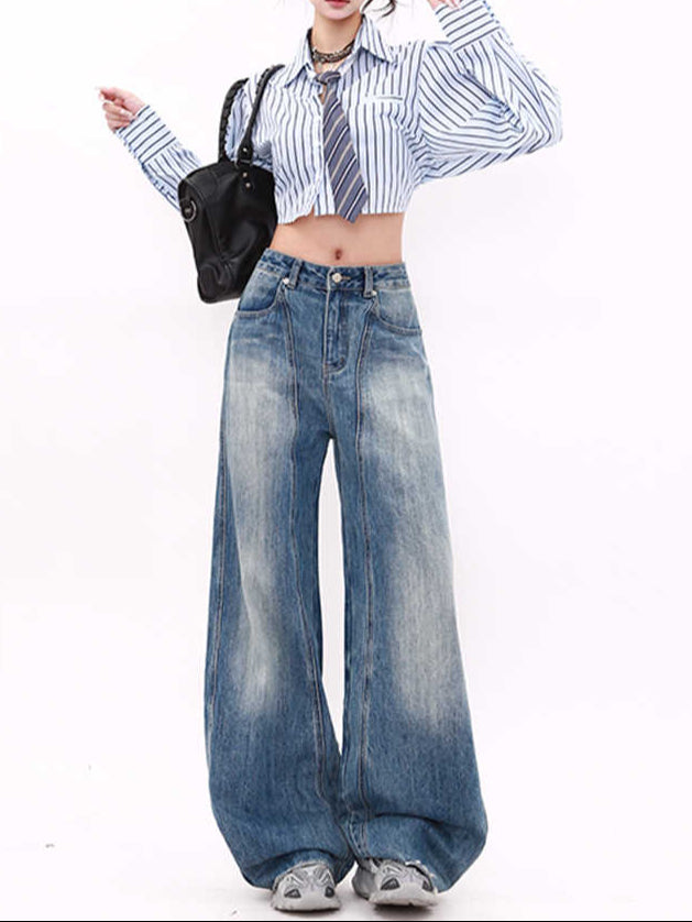 Y2K Banana Scimitar Baggy Jeans