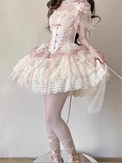 Pink Ballet Princess Lolita Dress