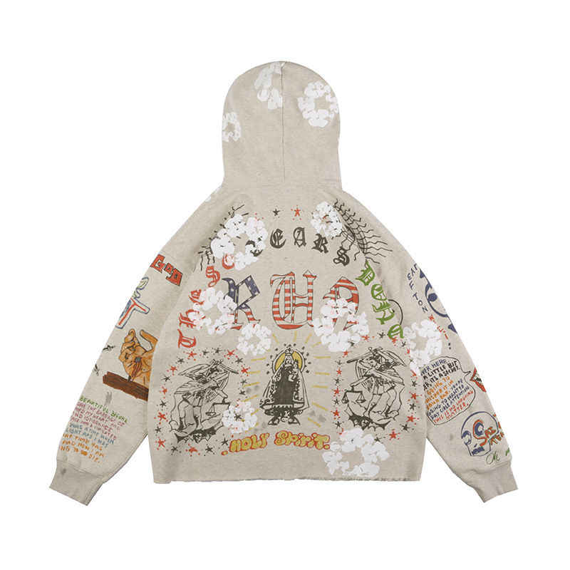 Flowers Graffiti Sweatshirts