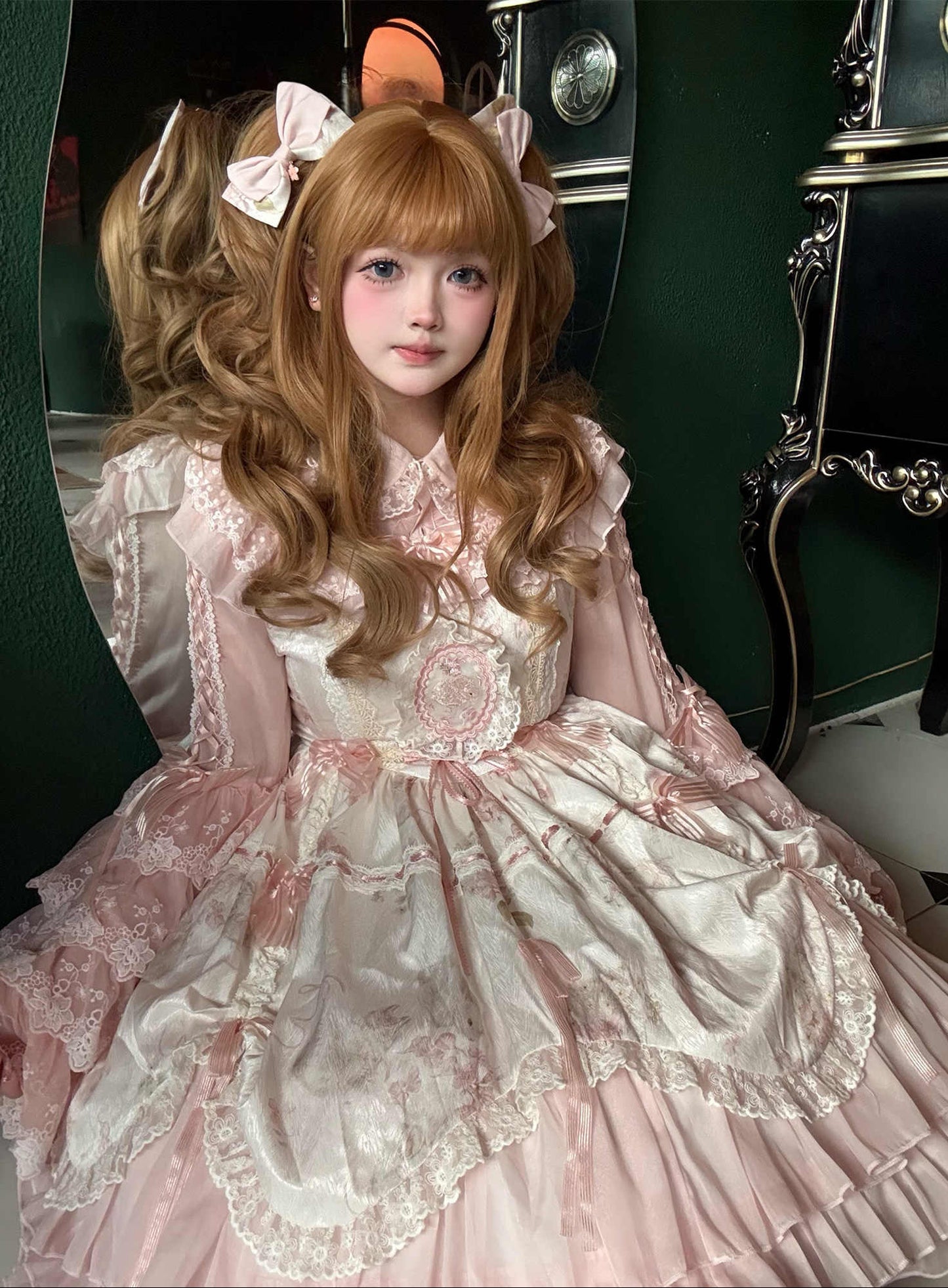 Rabbit Sakura Lolita JSK Dress