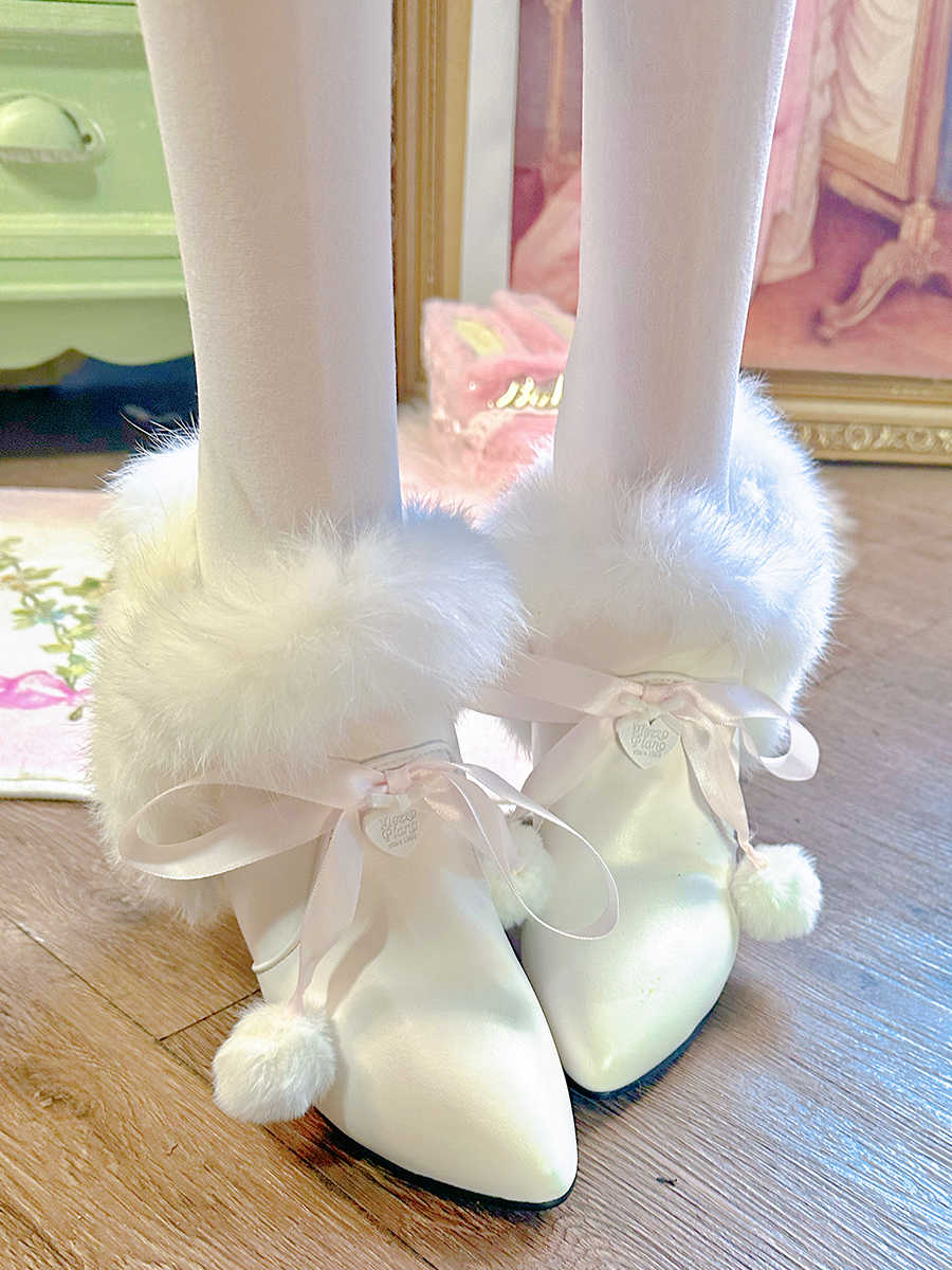 Princess Fur Short Boots
