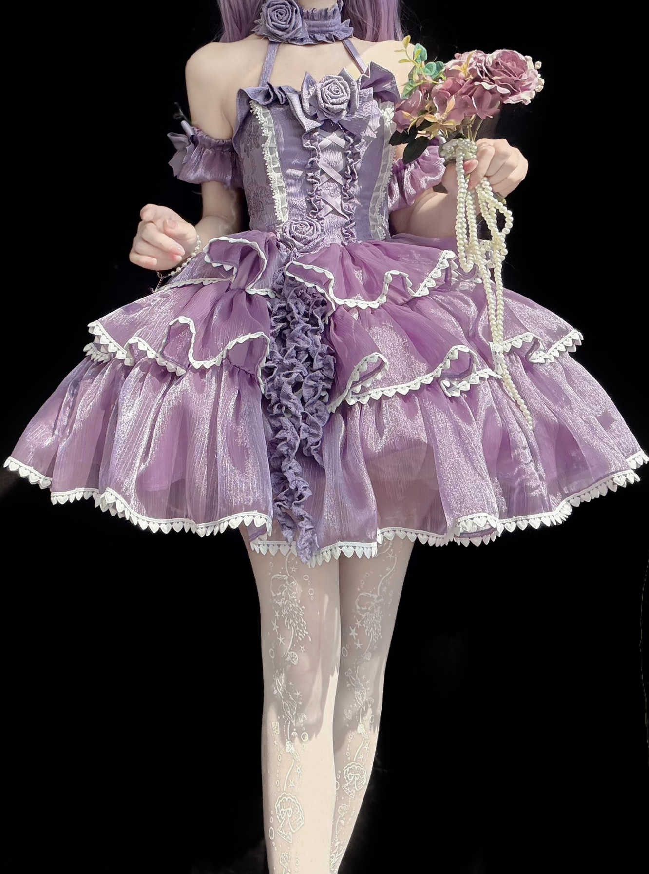 Angel Rose Lace Lolita Dress