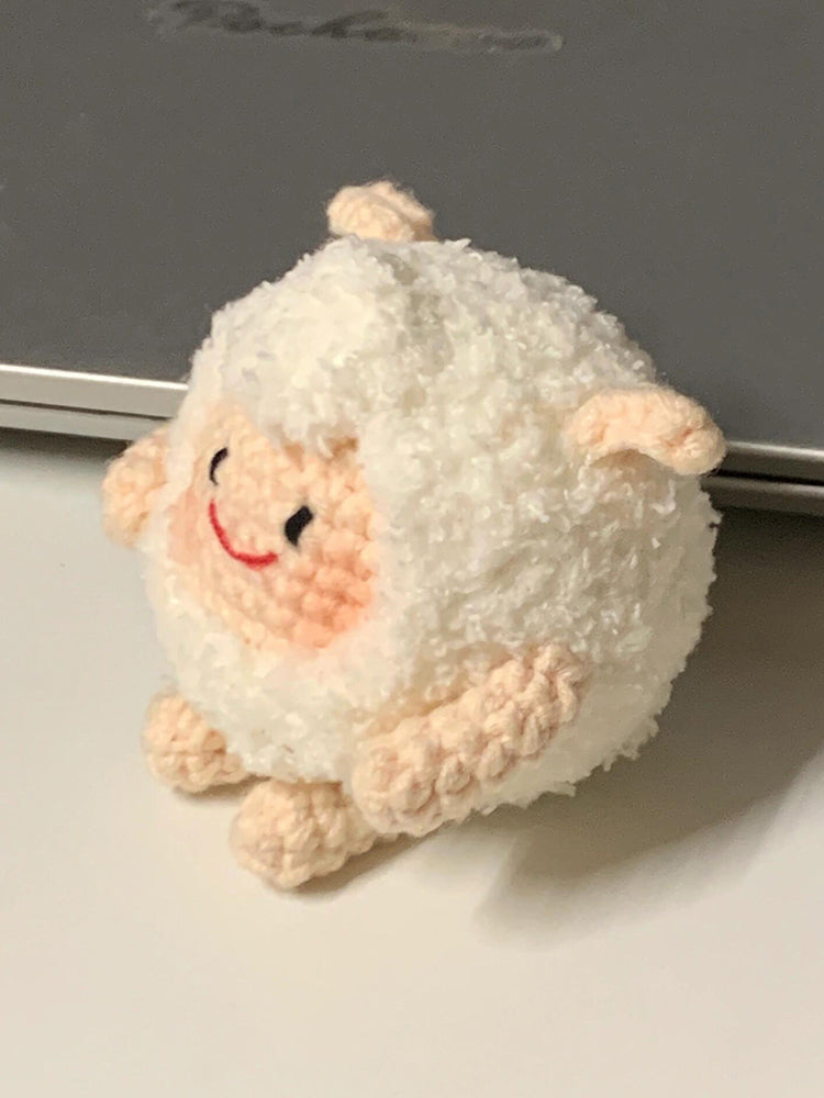 diy wool lamb doll