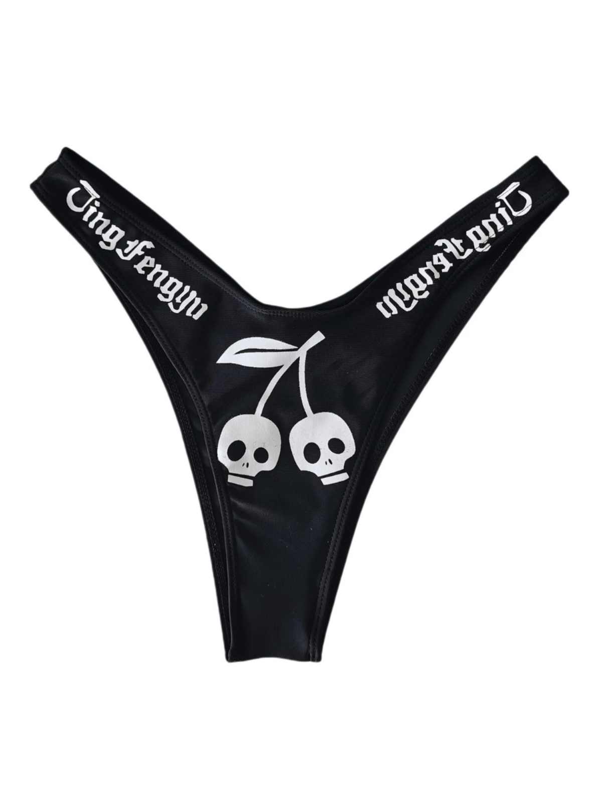 Goth Printed Bikini