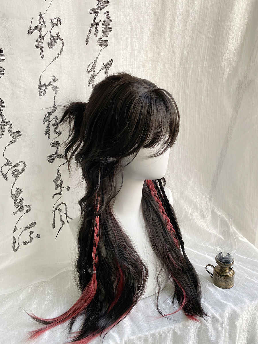 Black&Red Jellyfish Wig