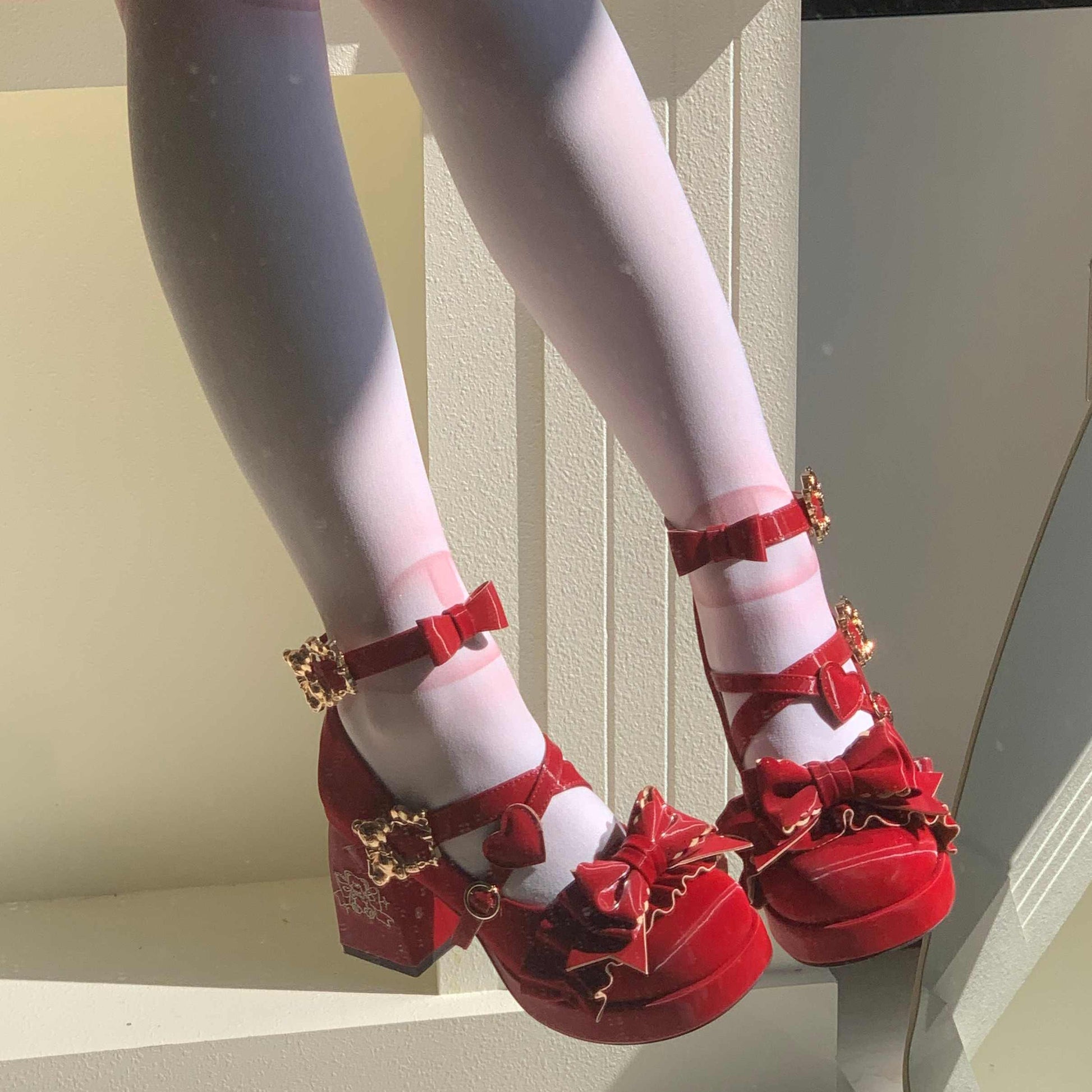 Fairy Doll-like Satin Shoes