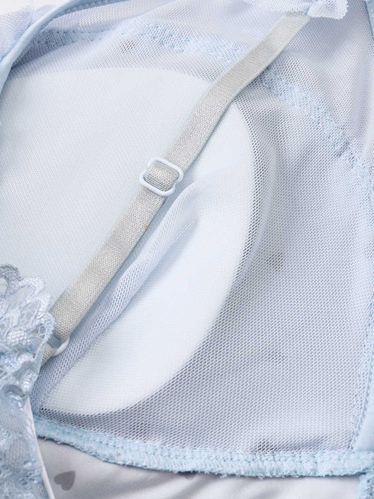 Baby Blue Lace Nightgown