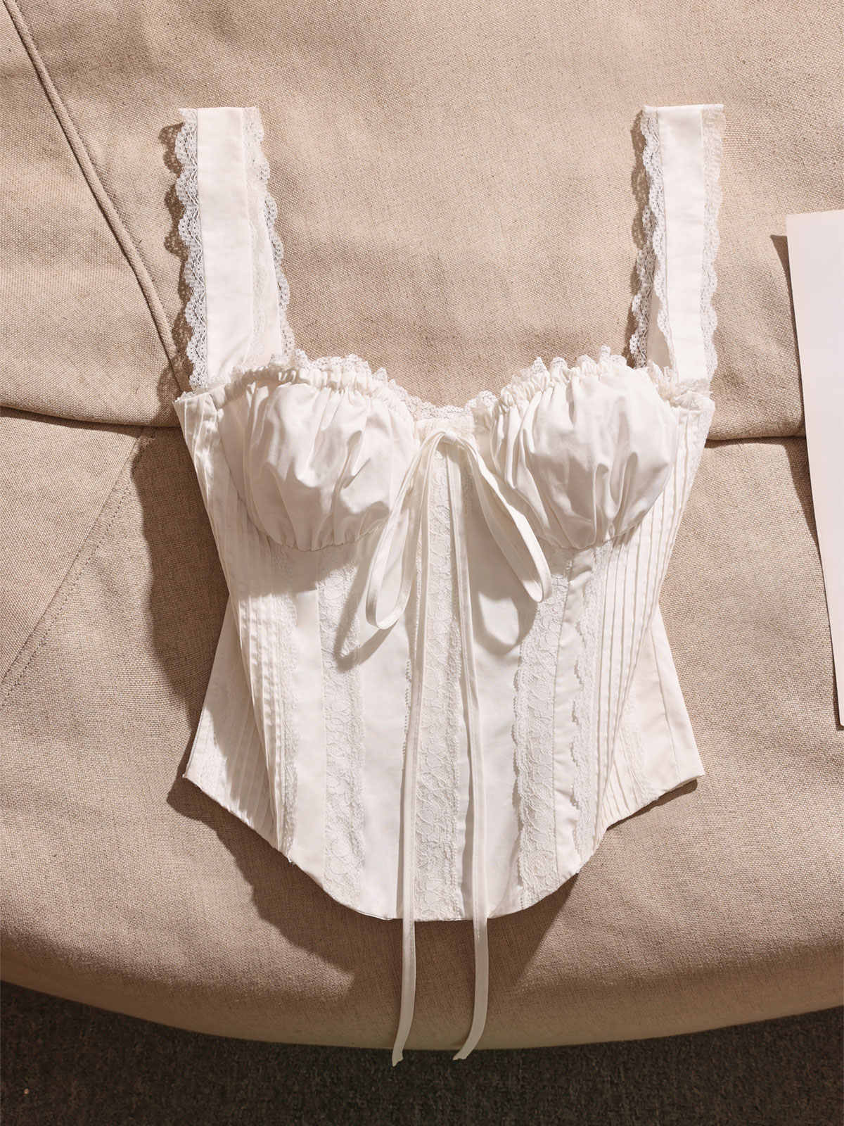 Princess Lace Tube Top