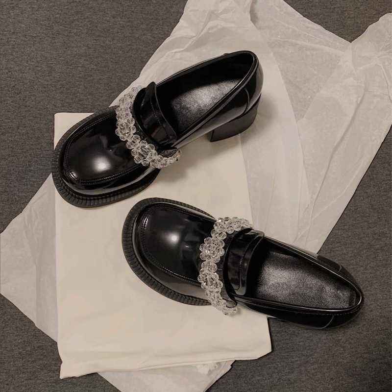 Coquette Crystal Loafers Shoes
