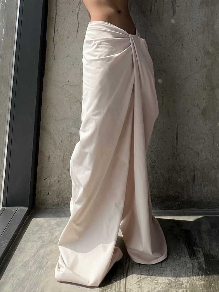 Irregular Design Low-waist Pants