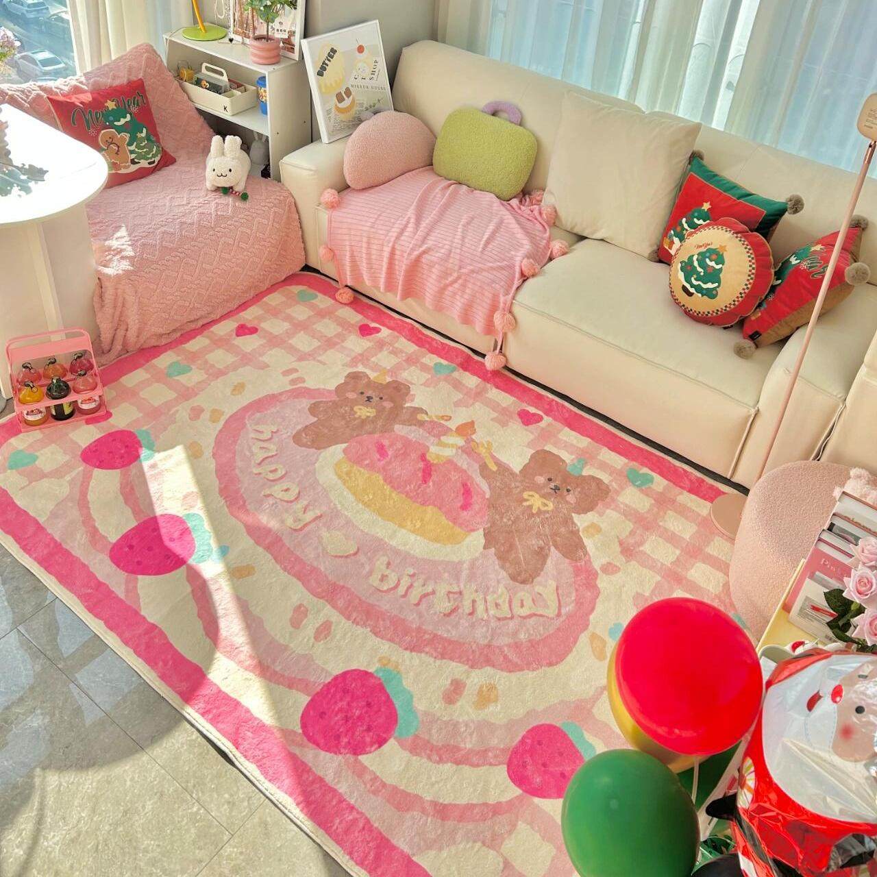 Girly Pink Carpet
