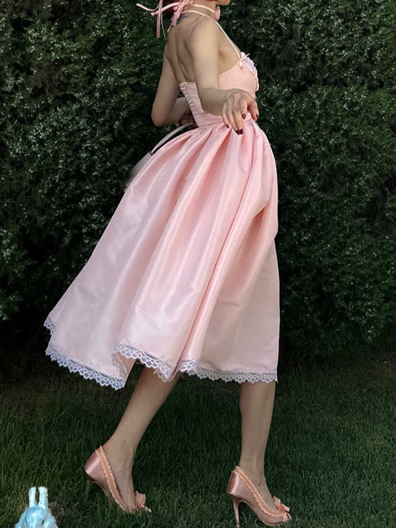 Retro Ballet Girl Dress