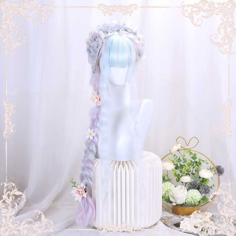 Gem Color Lolita Rainbow Wig