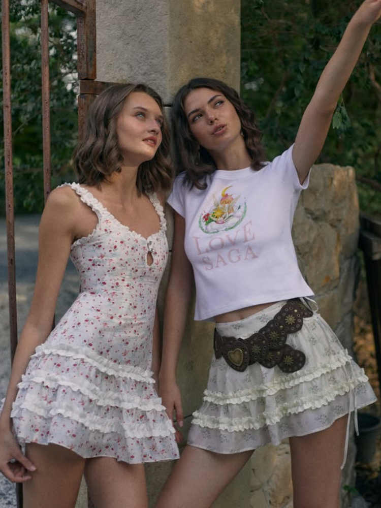 French Chic Floral Lace Dress
