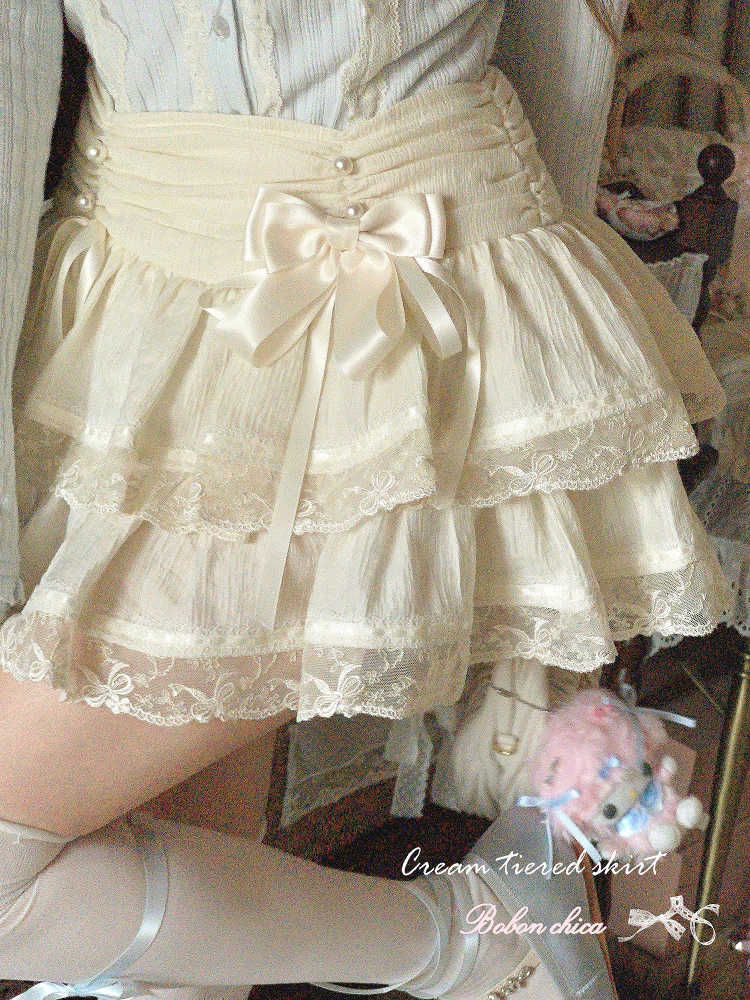 Sakura Lace Antique Skirts