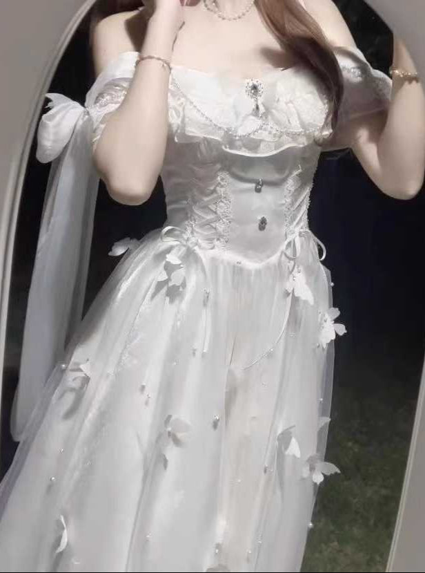 Moonlight Butterfly Fairy Gauze Dress