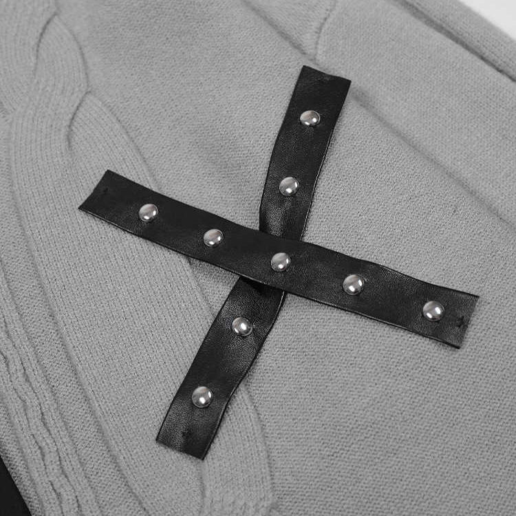 Preppy Polo Tie Sweater