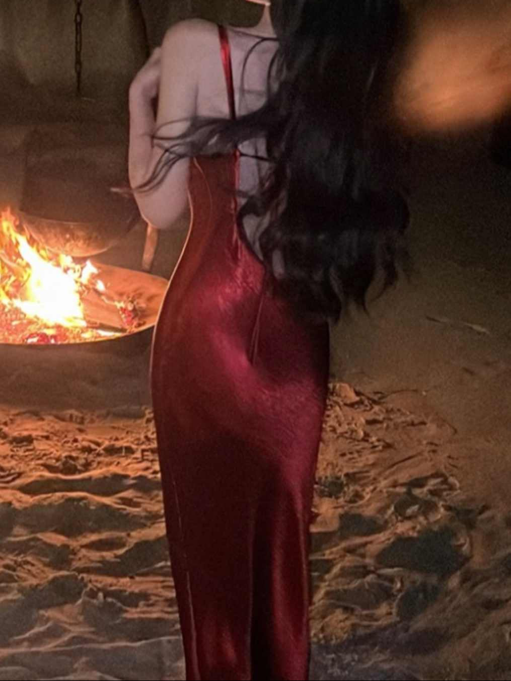 Retro Burgundy Prom Dress