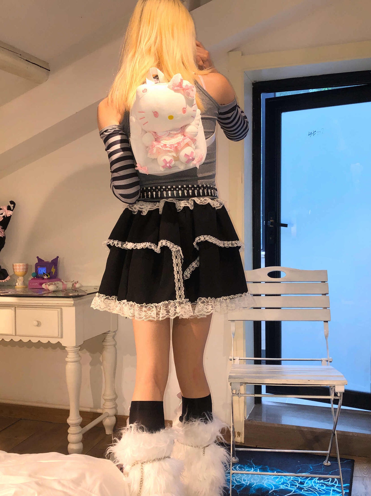 Cute Pink Kitty Backpack