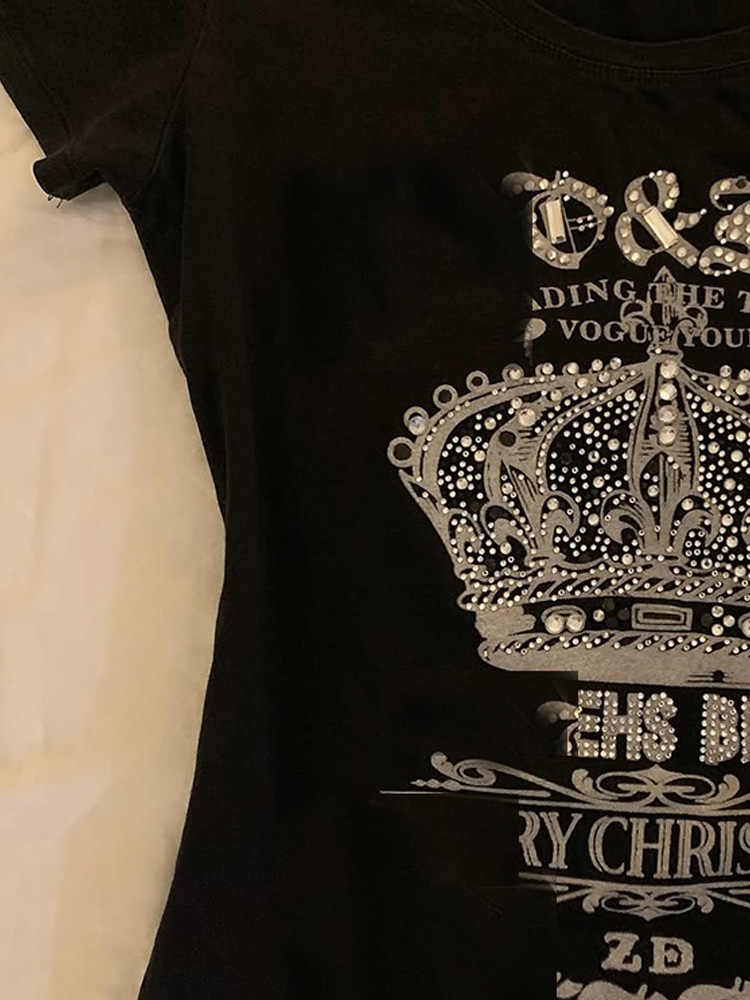 Retro Black Tee