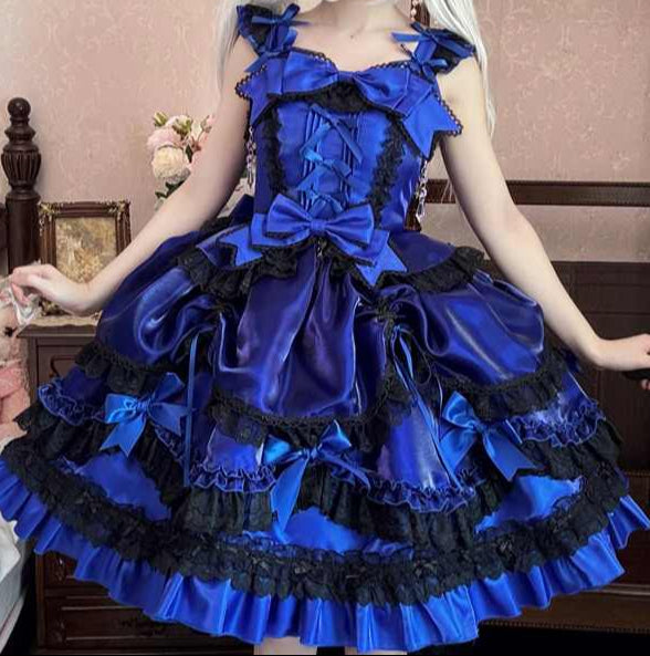 Crystal JSK Flower Lolita Dress