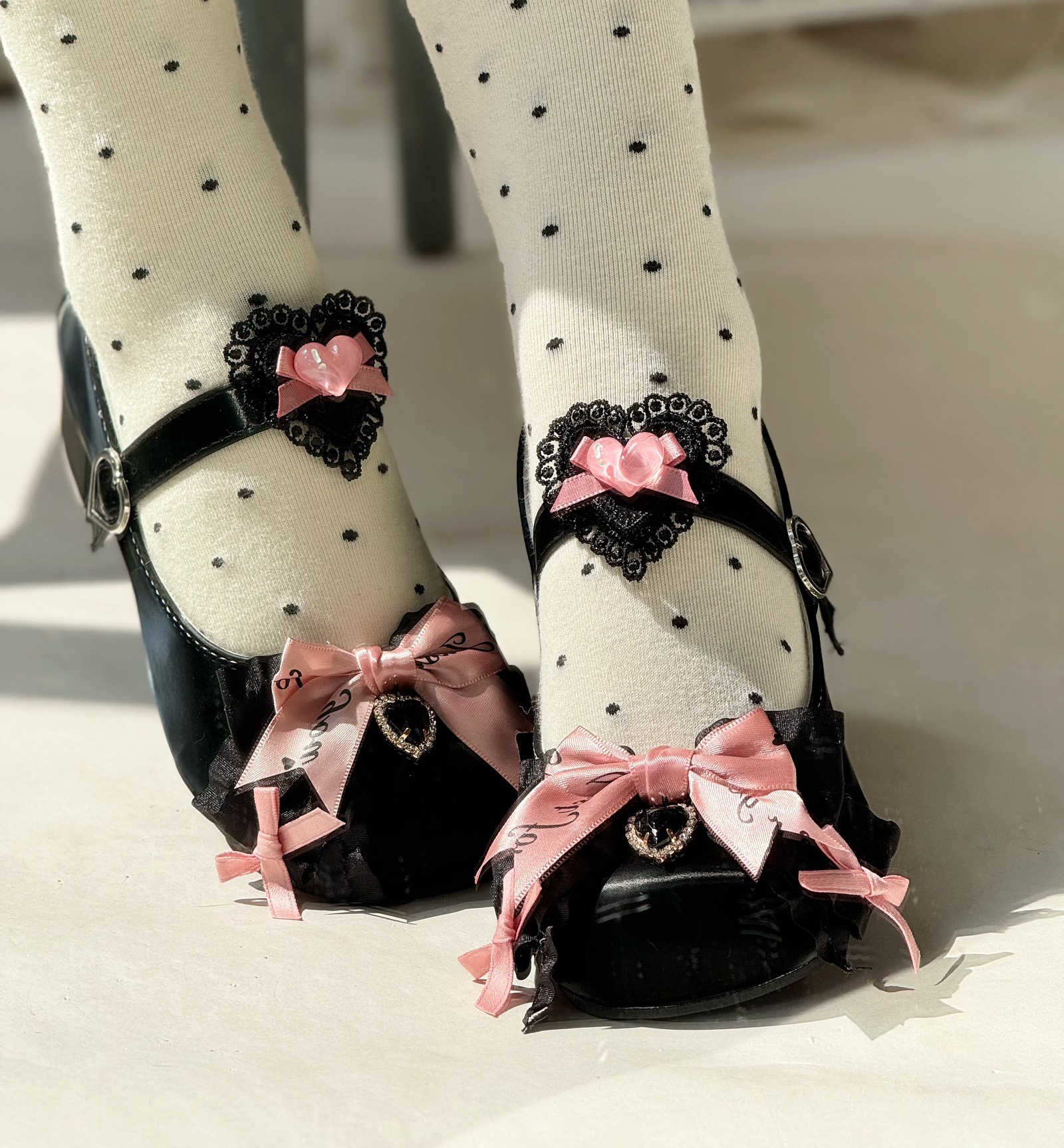 Spade Bomb Lolita Shoes