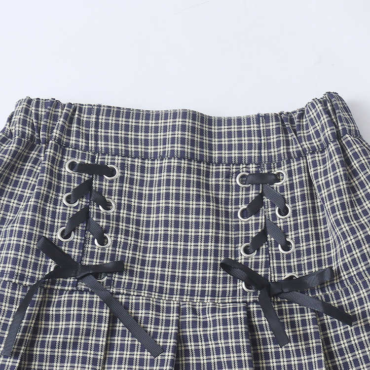 Preppy Plaid Pleated Skirt