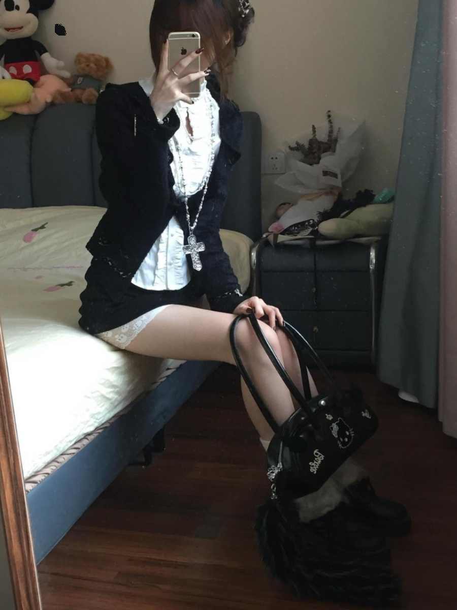 Dark Coquette Three-piece Set