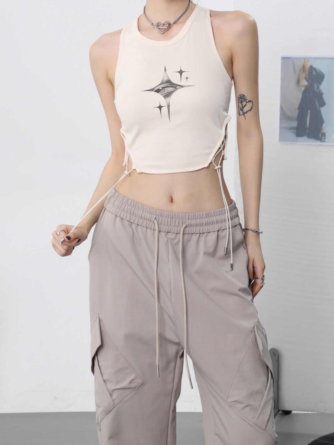Star Strap Acubi Tank Top