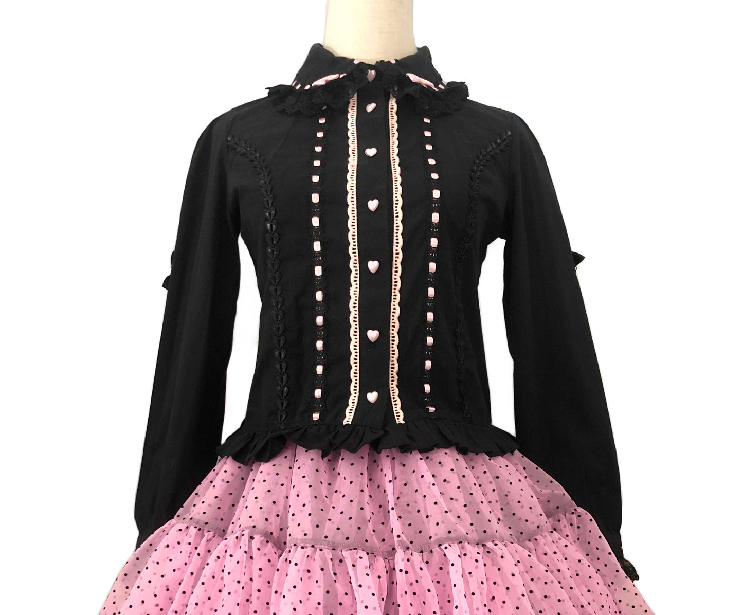 Cotton Inner Layer Long-sleeved Shirt