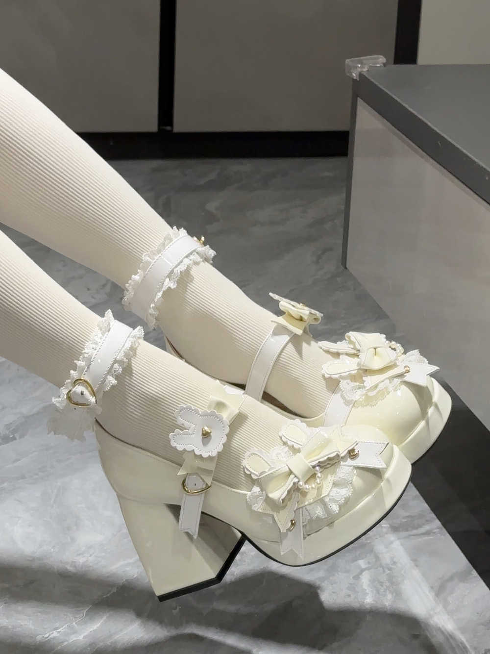 Bunny Cute High-heeled Shoes
