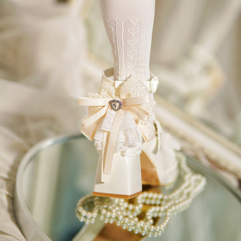 Lace Bow Doll-like Lolita Shoes