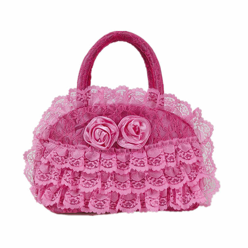 Retro Lace Roses Bag