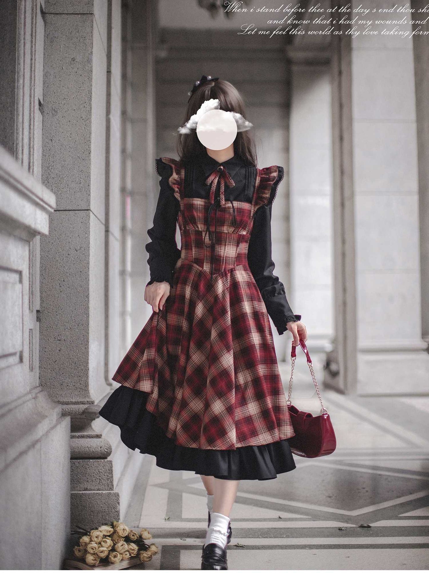 Madeline Retro Plaid Lolita Dress
