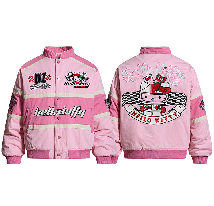 pink kitty kawaii jacket