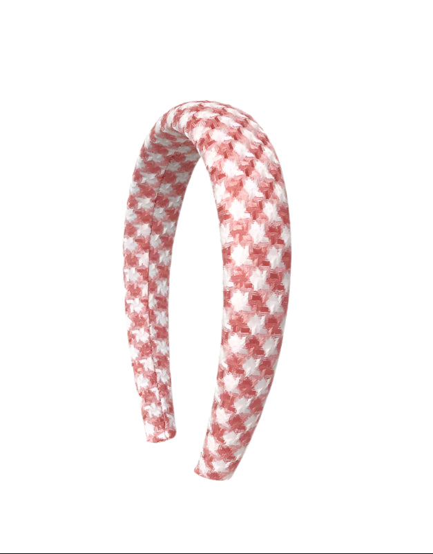Preppy Retro Houndstooth Headband